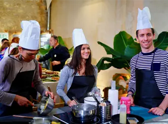 Team building culinaire en entreprise